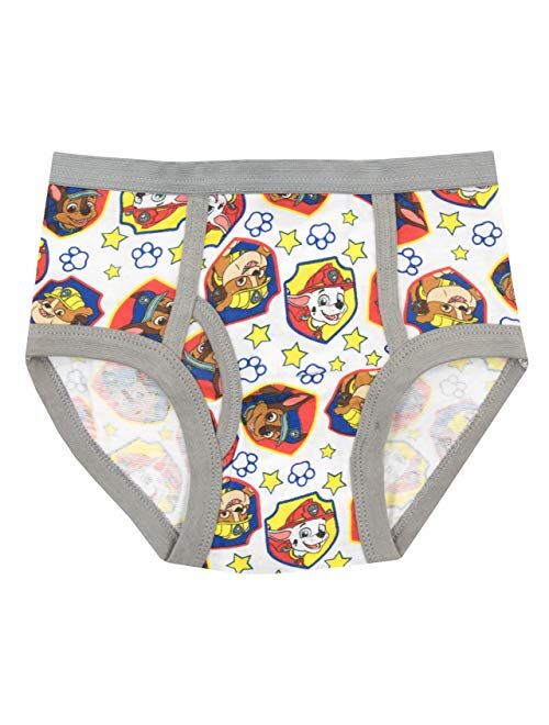 Paw Patrol Boys' Chase Marshall and Rubble Underwear Pack of 5