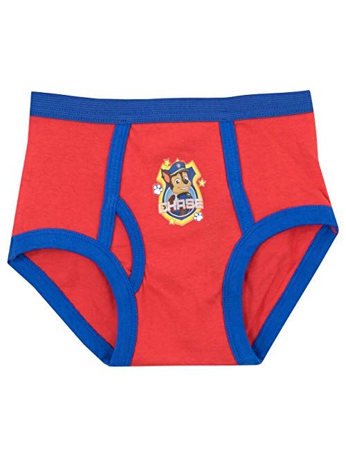 Paw Patrol Boys' Chase Marshall and Rubble Underwear Pack of 5