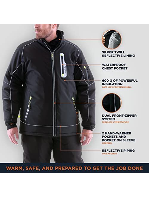 RefrigiWear Extreme Softshell Insulated Jacket, -60F Comfort Rating