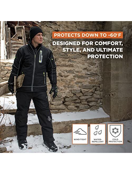 RefrigiWear Extreme Softshell Insulated Jacket, -60F Comfort Rating