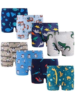 Finihen Little Boys Cotton Brief Soft Comfort Toddler Underwear Multipack