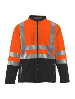 High-Visibility Insulated Softshell Reflective Jacket, 20F (-7C)