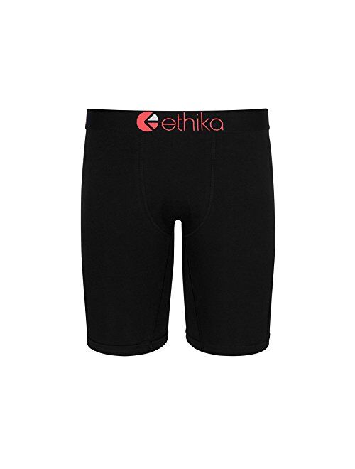 Ethika Boys Staple Boxer Briefs | Black Seal