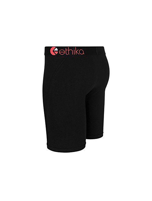 Ethika Boys Staple Boxer Briefs | Black Seal