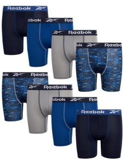 Boys Underwear Performance Boxer Briefs (8 Pack)