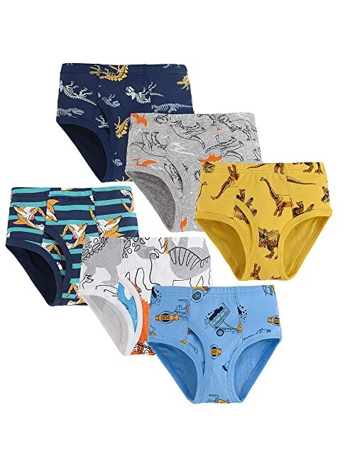 benetia Boys' Cotton Underwear Multicolor-Pack