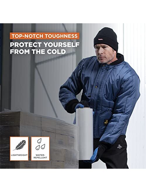 RefrigiWear Cooler Wear Insulated, Lightweight Jacket, -10F Comfort Rating,