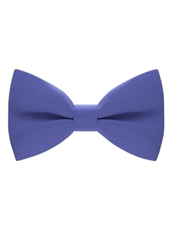 Bow Tie House Mens Bowties Pre-tied Shape Clip on Bowtie Solid Men Formal Wear for kids, baby boys, toddler any age bow ties