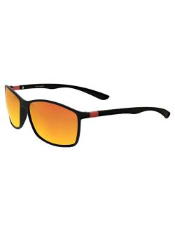62mm Sport Square Polarized Sunglasses