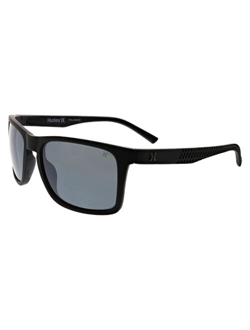 Men's Hurley Quiver 56mm Square Polarized Sunglasses