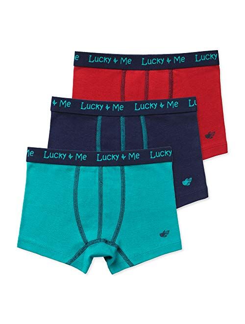 Lucky & Me | Grayson Boys Boxer Briefs | Organic Cotton Boys Underwear | Tagless | 3 Pack