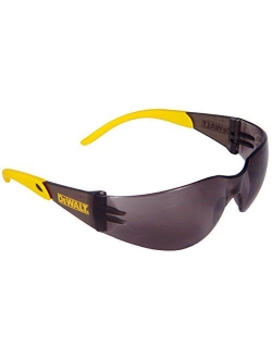 Dewalt DPG54-2C Protector Smoke High Performance Lightweight Protective Safety Glasses with Wraparound Frame