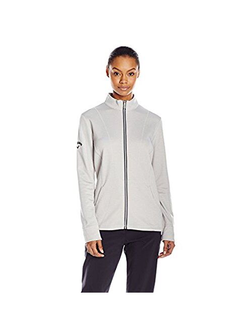 Callaway Women's Long Sleeve Opti-Therm Waffle Fleece Jacket