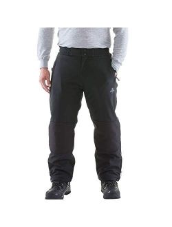 Warm Water-Resistant Softshell Pants with Micro-Fleece Lining