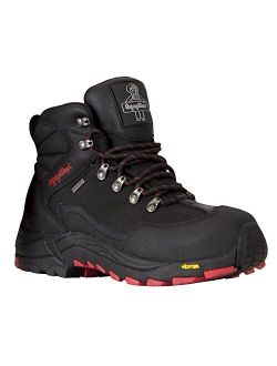Womens Black Widow Leather Work Boots - Warm Insulated and Waterproof