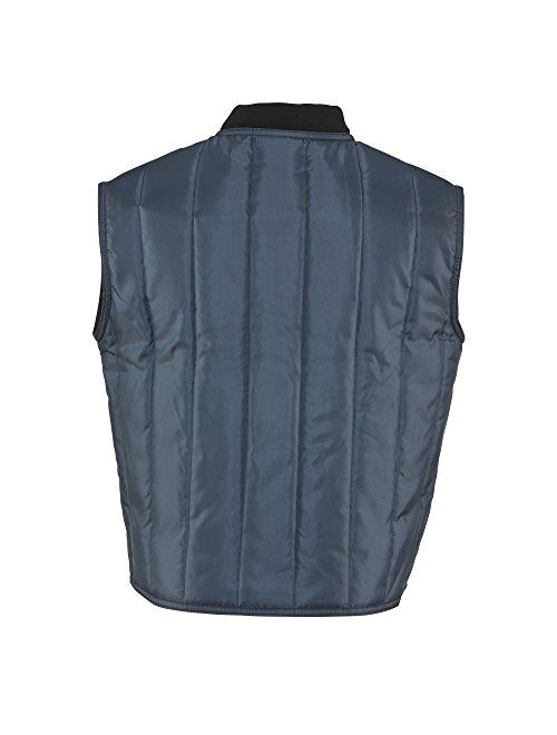 RefrigiWear Econo-Tuff Lightweight Warm Fiberfill Insulated Workwear Vest