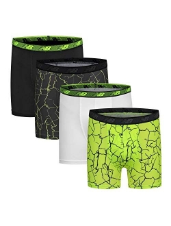 Boy's Underwear, Performance Boxer Briefs 4-Pack