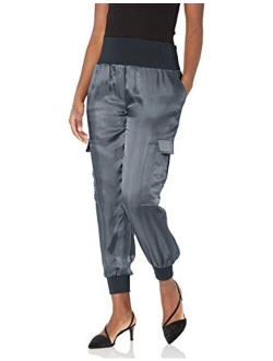 tapered cargo cotton trousers