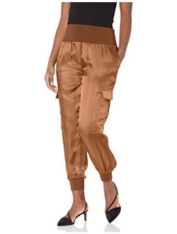 tapered cargo cotton trousers