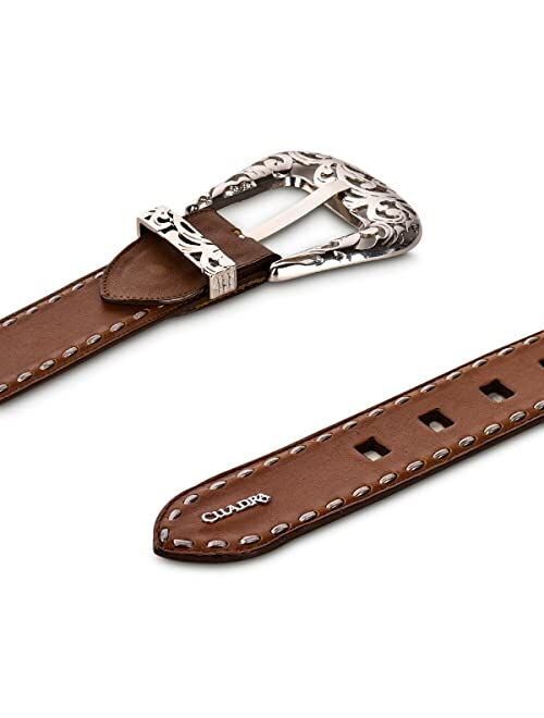 CUADRA Women's Cowgirl Belt in Bovine Leather