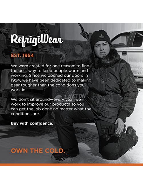 RefrigiWear Womens Iron-Tuff Polar Insulated Jacket