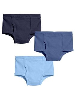 City Threads Boys' 100% Certified Organic Cotton Briefs Underwear Made in USA