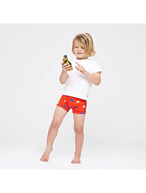 Lucky & Me | Nolan Boy Boxer Brief Underwear | 100% Organic Cotton | 7-Pack