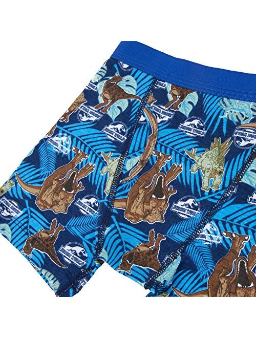 Jurassic World Boys' Jurassic Park 5 Pack Boxer Briefs