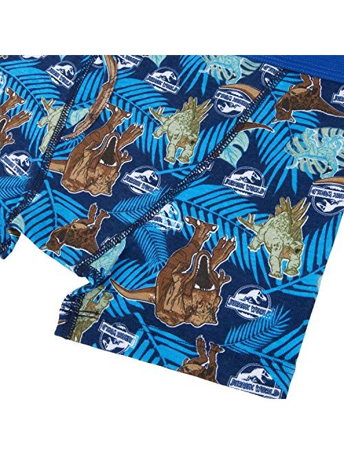 Jurassic World Boys' Jurassic Park 5 Pack Boxer Briefs