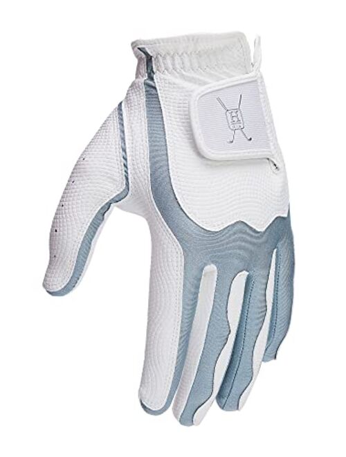 Handy Picks Mens Golf Gloves, Premium Japanese Synthetic Leather, Stretch Fit, Enhanced Durability n Breathability