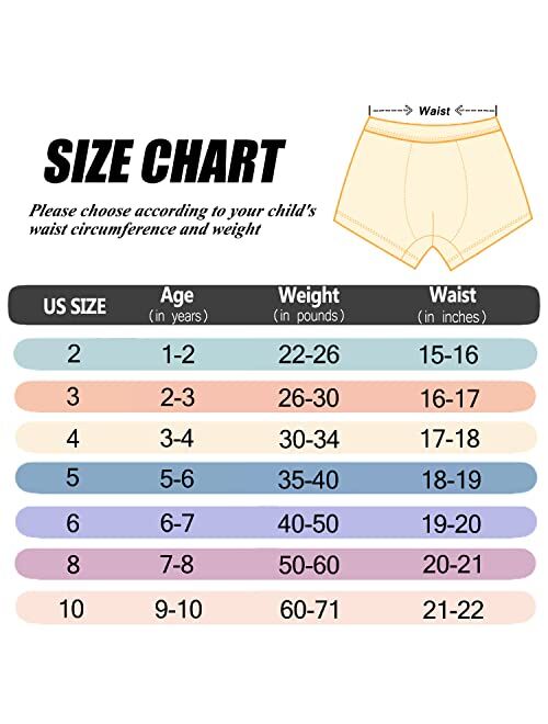 Finihen Boys Soft Cotton Dinosaur briefs baby underwear Toddler shark boxer briefs Children Truck Panties