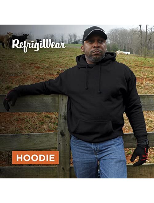 RefrigiWear Hoodie - Hooded Sweatshirt with 310g Fleece Blend Outershell