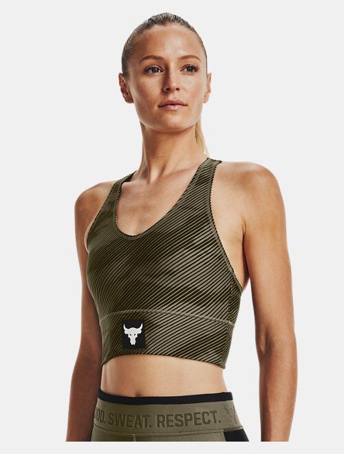 Under Armour Women's Project Rock HeatGear Sports Bra