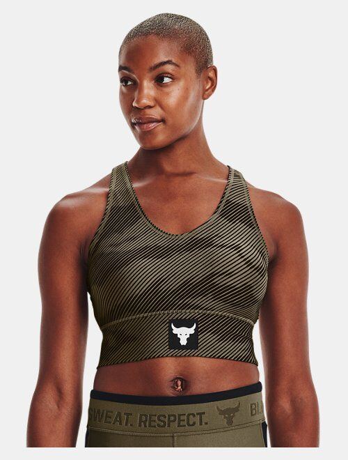 Under Armour Women's Project Rock HeatGear Sports Bra