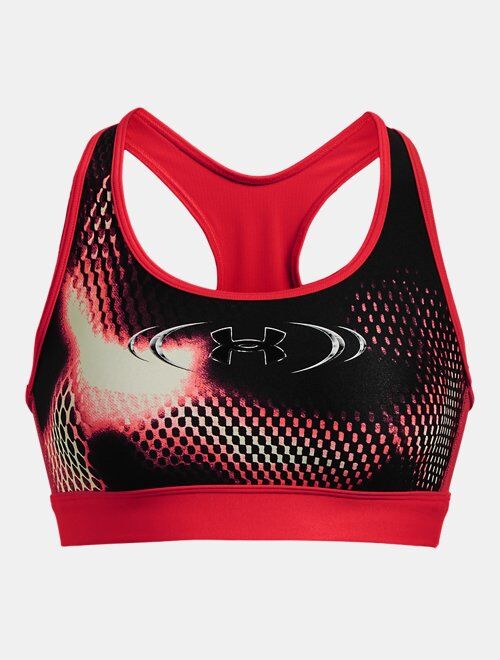 Under Armour Women's HeatGear Armour Mid Padless Sports Bra