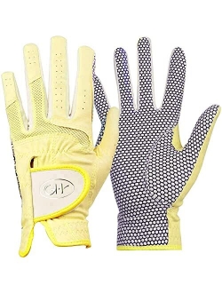 Gh Club GH Women's Polyurethane Non-Slip Synthetic Leather Golf Gloves One Pair - Plain Both Hands