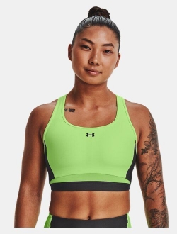 Women's Armour Mid Crossback Long Line Sports Bra