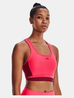 Women's Armour Mid Crossback Long Line Sports Bra