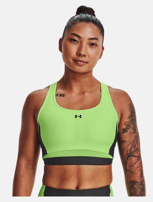 Under Armour Women's Armour Mid Crossback Long Line Sports Bra