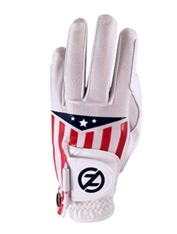 Zero Friction Americana Cabretta Leather Golf Glove, Universal-Fit