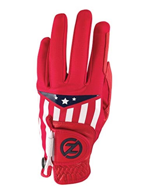 Zero Friction Americana Cabretta Leather Golf Glove, Universal-Fit