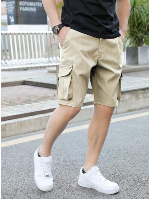 Shein Men Flap Pocket Cargo Shorts