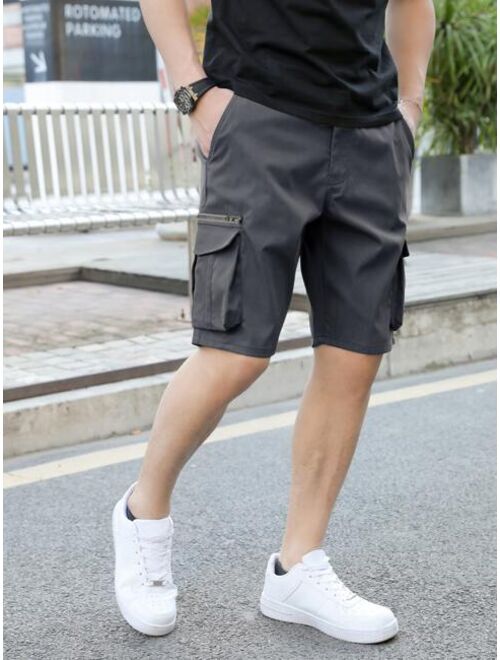 Shein Men Flap Pocket Cargo Shorts