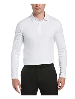 Callaway Men's Swing Tech Essential Long Sleeve Golf Polo Shirt