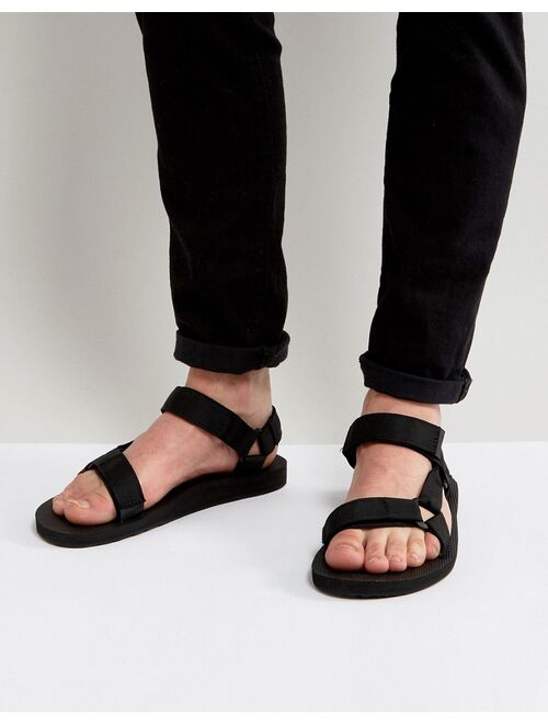 Teva Original Universal urban tech sandals in black