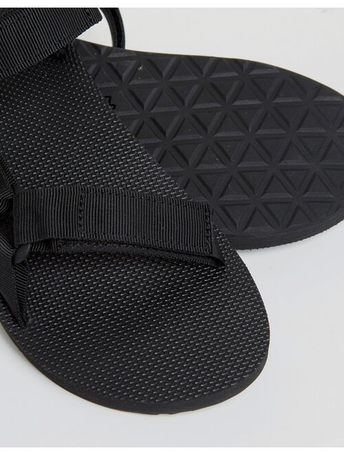 Teva Original Universal urban tech sandals in black