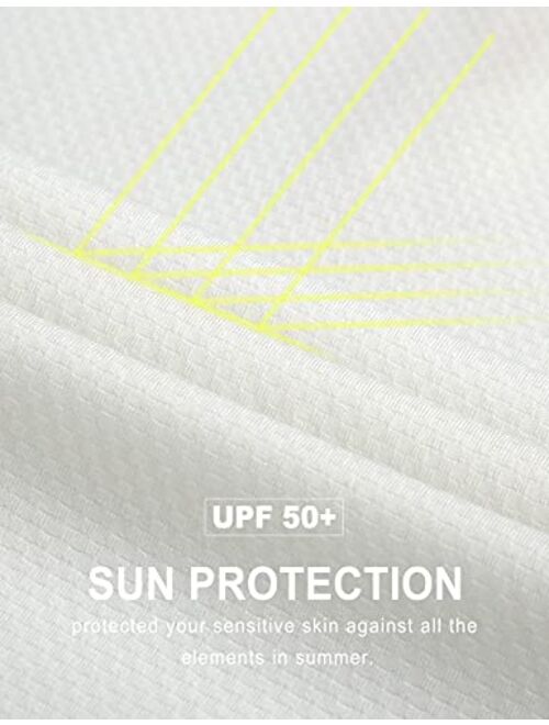 Libin Women's UPF 50+ Long Sleeve Golf Shirts Sun Protection Half-Zip SPF UV Tennis Shirts Running Hiking Outdoor Tops