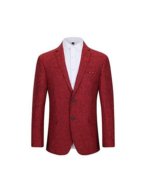 Piero Lusso Boys' Fashion Modern Fit Sport Blazers Casual Jackets