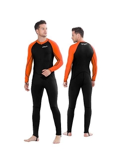 COPOZZ Diving Skin, Men Women Youth Thin Wetsuit Rash Guard- Full Body UV Protection - for Diving Snorkeling Surfing Spearfishing Sport Skin