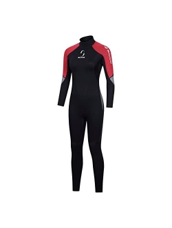 ZCCO Wetsuits Men's Women's 3mm Premium Neoprene Full Sleeve Dive Skin for Spearfishing,Snorkeling, Surfing,Canoeing,Scuba Diving Wet Suits